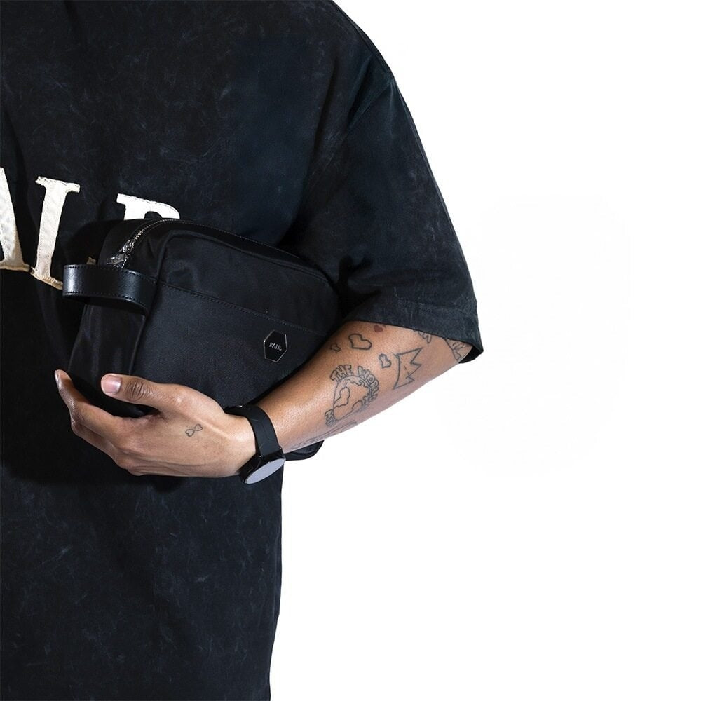 BALR. Correa deportiva Hexagons Polar Pacer (negro)