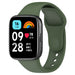 Redmi Watch 3 Active / Lite silicone band (dark green)