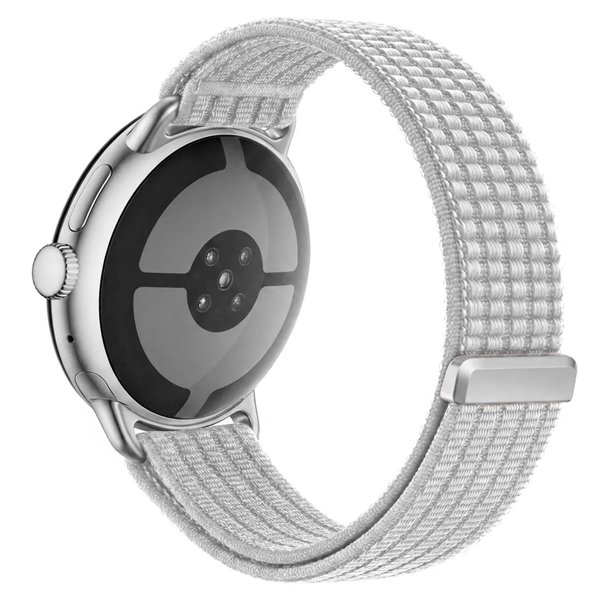 Google Pixel Watch 4 - 41mm Ultra Thin Nylon Strap (Light Grey)