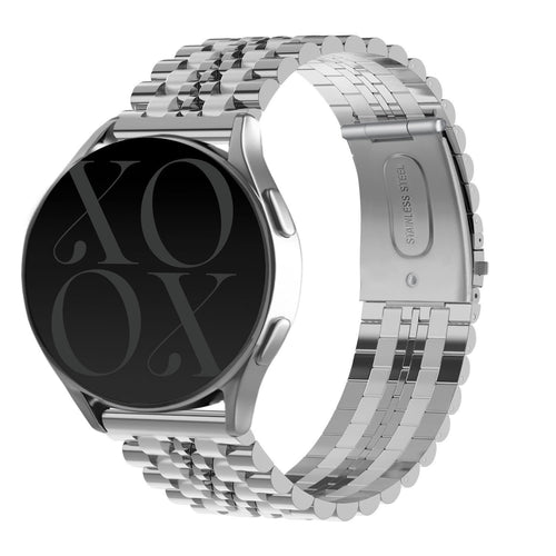 xoxo Wildhearts Huawei Watch GT 3 46mm Steel Strap (Silver)