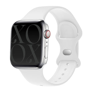 Correa silicona xoxo Wildhearts Apple Watch (blanco)