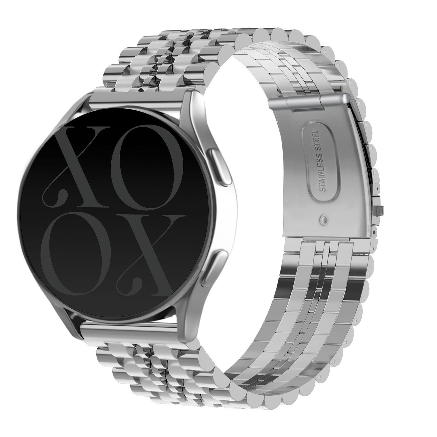 xoxo Wildhearts Huawei Watch 3 (Pro) Steel Strap (Silver)