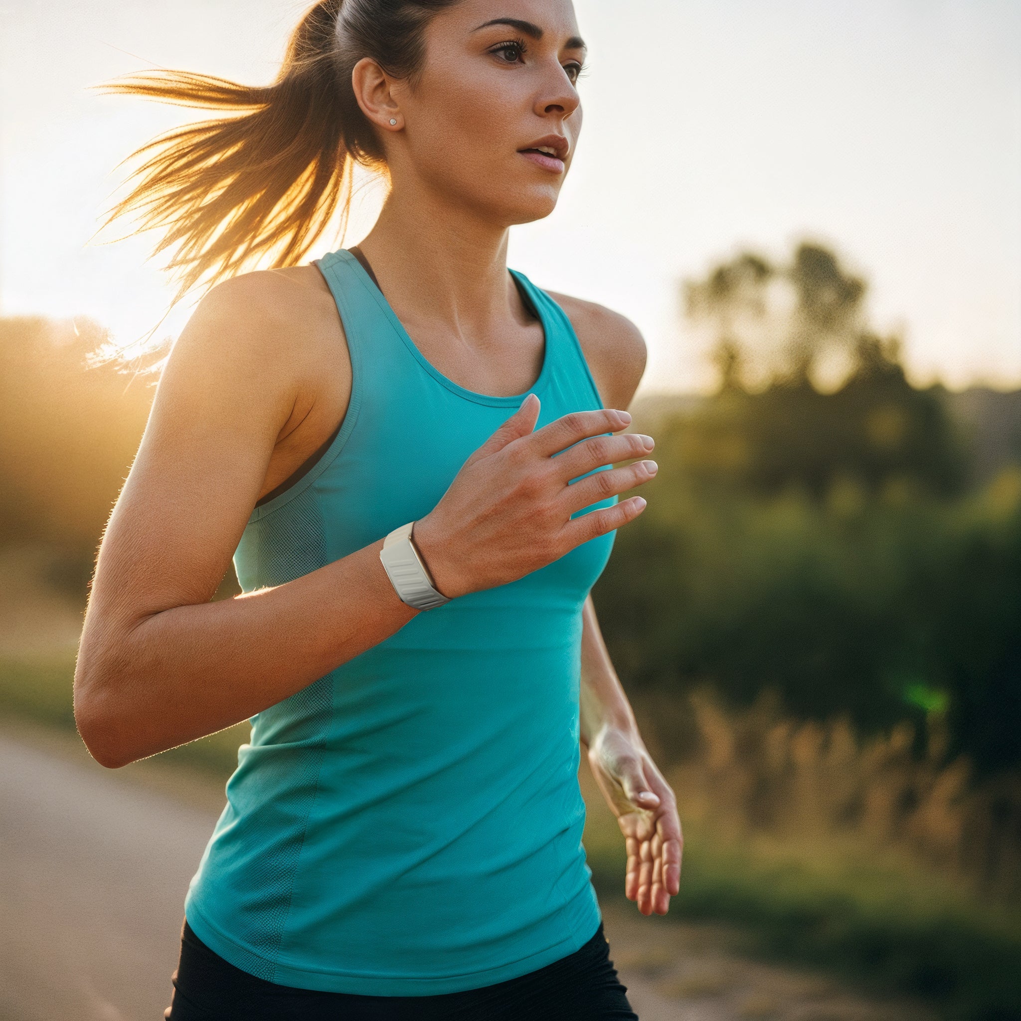 Correa deportiva Whoop 5.0 (gris claro/negro)