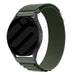 Correa nylon Alpine Withings Steel HR 40mm (verde)
