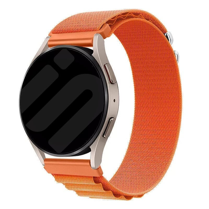 Correa nylon Alpine Amazfit Balance 2 (naranja)