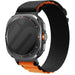 Correas Alpine Samsung Galaxy Watch Ultra (negra/naranja)