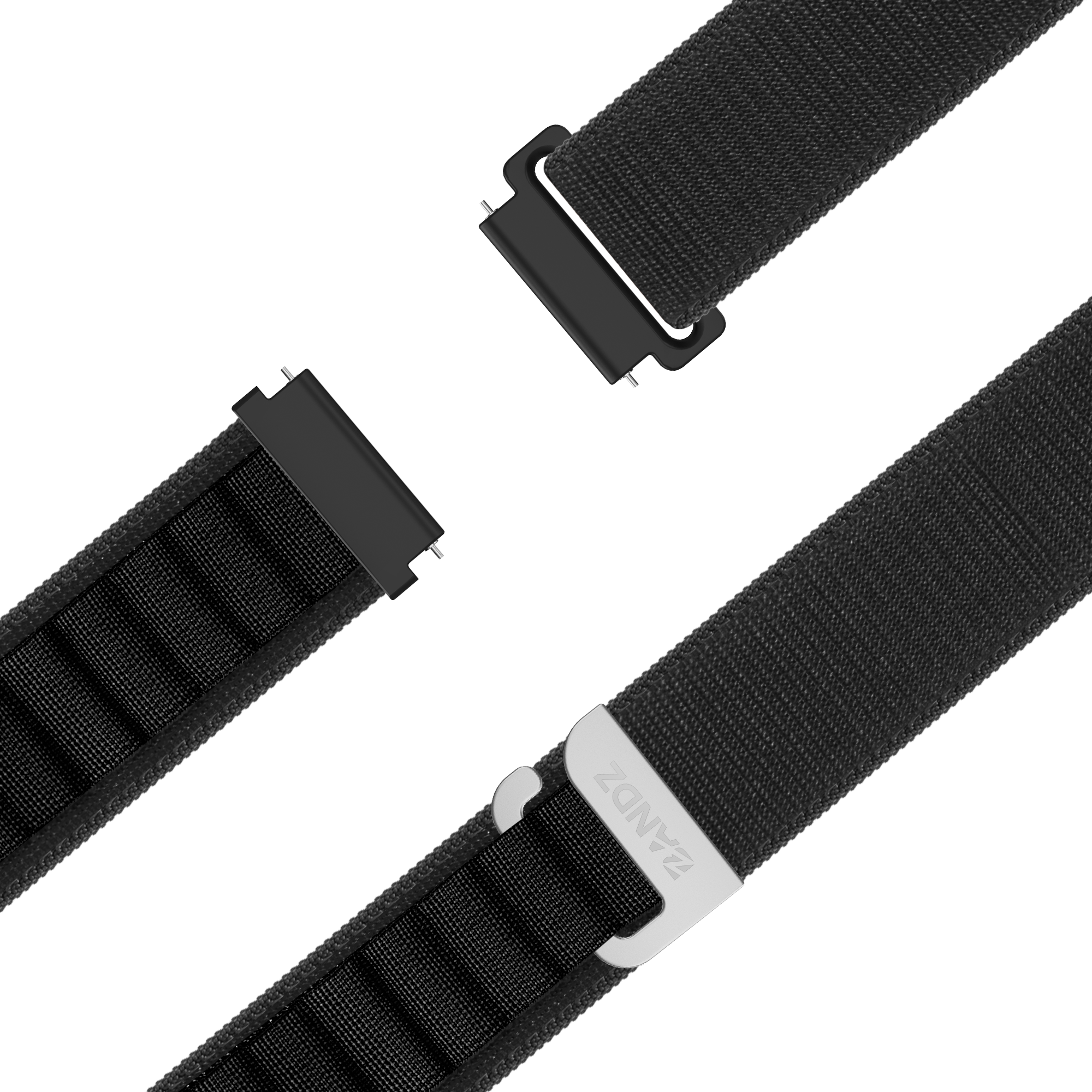 Bandz Samsung Galaxy Watch 5 Pro Alpine Nylon Strap (Black)