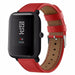 Correa cuero Xiaomi Amazfit Bip (rojo)