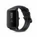 Correa silicona/cuero Xiaomi Amazfit Bip (negra)