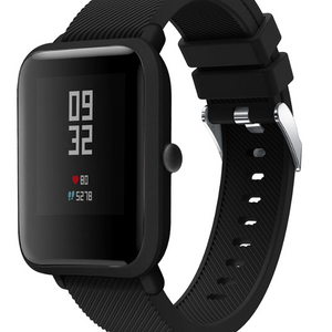 amazfit-bip-silicone-band-zwart