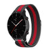 Correa milanesa Amazfit GTR 2 (negro/rojo)