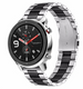 Correa acero Xiaomi Amazfit GTR (plata/negro)