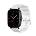 Correa silicona lujo Amazfit GTS 2 (blanco)