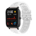 Correa silicona estampada Xiaomi Amazfit GTS (blanco)