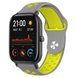 Correa sport Xiaomi Amazfit GTS (gris/amarillo)