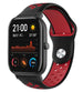 Correa sport Xiaomi Amazfit GTS (negro/rojo)