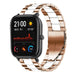 Correa acero Xiaomi Amazfit GTS (oro rosa/blanco)