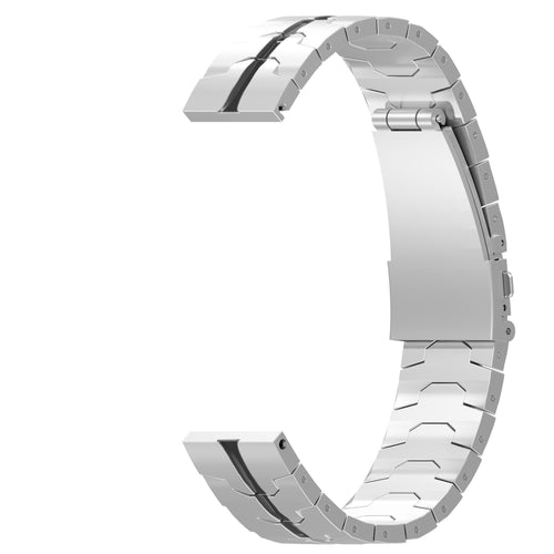 Xiaomi Amazfit Bip Steel Iron Strap (Silver/Black)