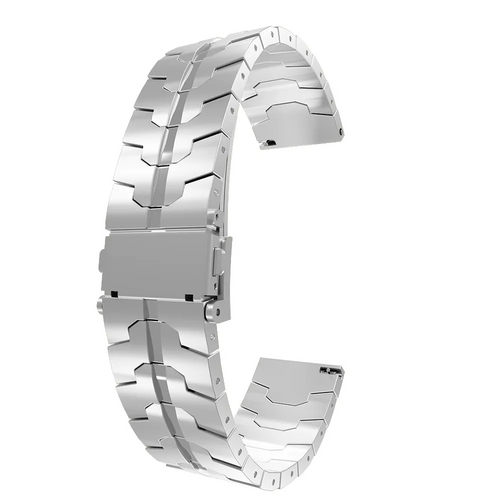 Correa acero inoxidable Oppo Watch X2 (plateado)