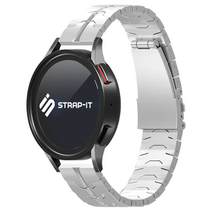 Correa acero inoxidable Oppo Watch X2 (plateado)