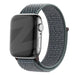 Bandz Correa Nylon 'Clásico' Apple Watch (niebla verde)