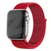 Bandz Correa Nylon 'Clásico' Apple Watch (rojo)
