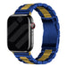 Correa acero Apple Watch (azul/dorado)