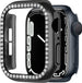 Funda protector de diamantes Apple Watch 7/8/9 45mm (negro)