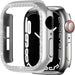 Funda protector de diamantes Apple Watch 7/8/9 45mm (plata)