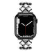 Steel Diamond Apple Watch Ultra Strap (Black)