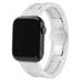 Correa acero cerámico Apple Watch (blanco/plata)