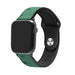 Correa híbrido cuero Apple Watch (verde)