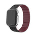 Correa silicona magnético Apple Watch (negro/rojo)