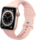 Correa silicona Apple Watch (rosa arena)