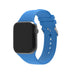 Correa silicona hebilla Apple Watch (azul claro)