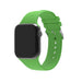 Correa silicona hebilla Apple Watch (verde)