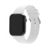 Correa silicona hebilla Apple Watch (blanco)