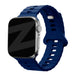 Bandz Correa silicona 'Single Link' Apple Watch (azul oscuro)