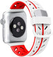 Correa edición especial Apple Watch Ultra (blanca/roja)