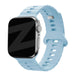 Bandz Correa silicona 'Single Link' Apple Watch (azul claro)