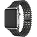 Correa de cuentas acero Apple Watch (negro)