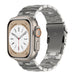 Apple Watch Titanium Grain Strap (Silver)