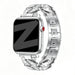 Bandz Correa chain diamond Apple Watch (plata)