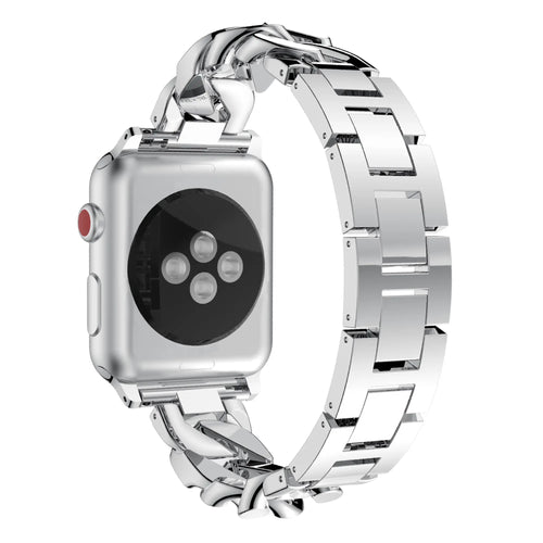 Bandz Correa chain diamond Apple Watch (plata)