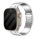 Correa acero magnética premium Apple Watch (plata)