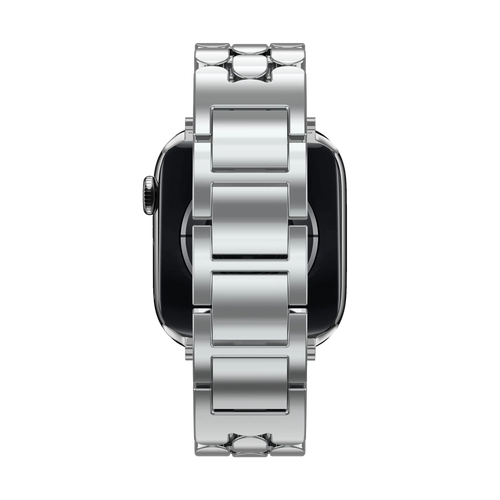 Bandz Correa acero 'Oval' Apple Watch (plata)