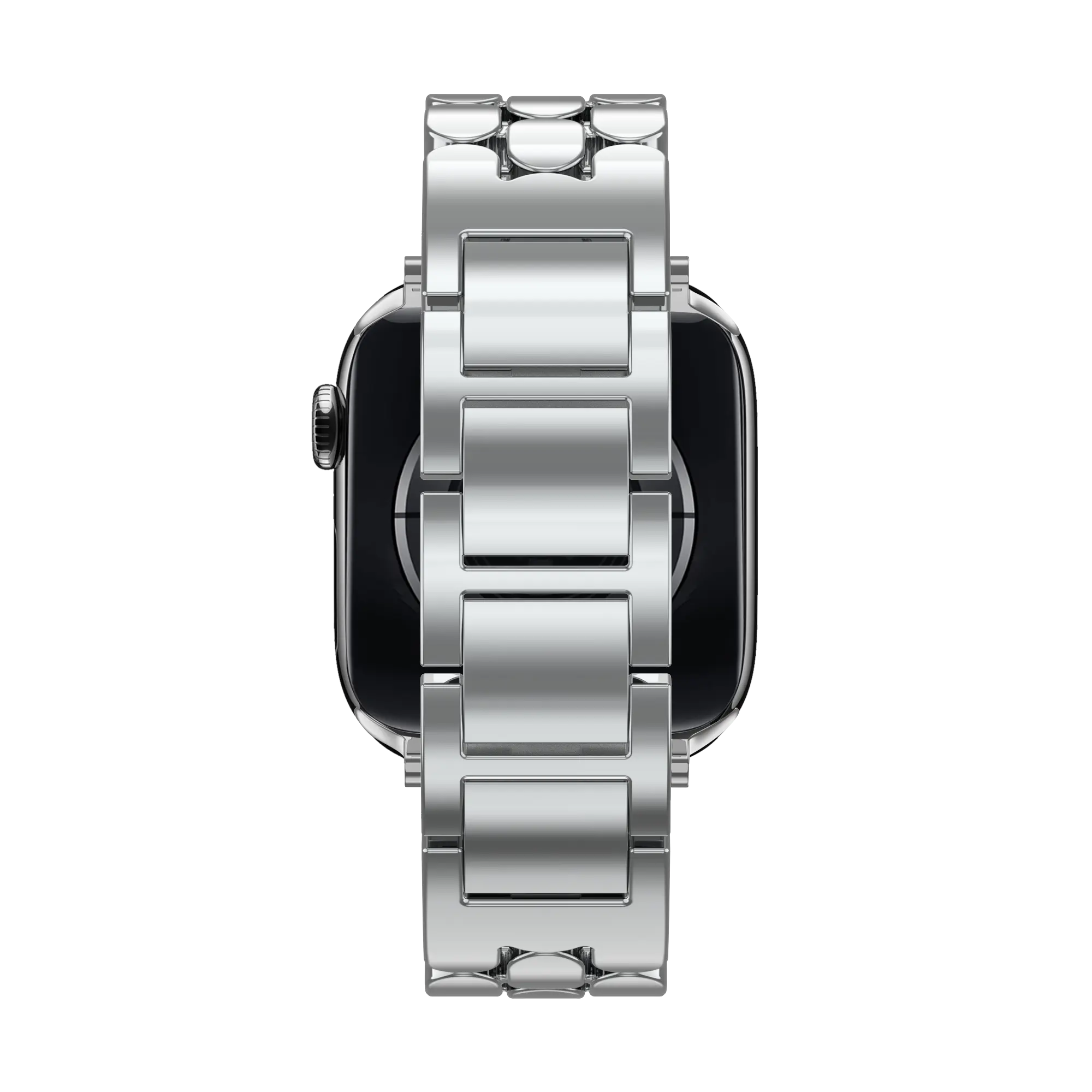 Bandz Correa acero 'Oval' Apple Watch (plata)