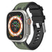 Correa deportiva grain Apple Watch (negro/verde)