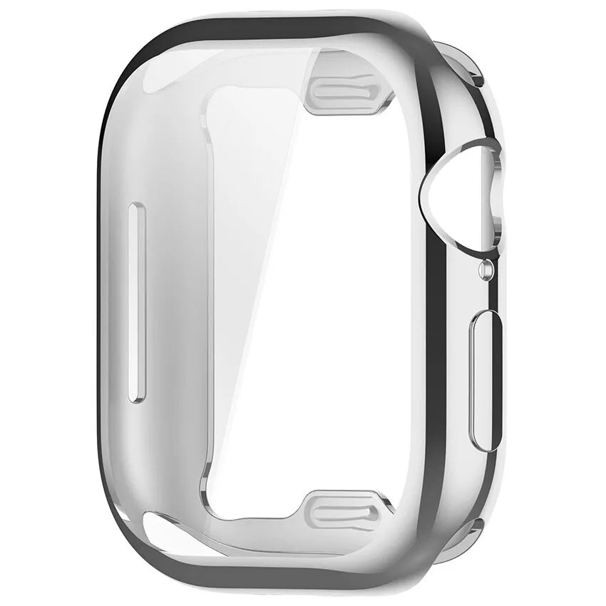 Funda TPU Apple Watch 10 (plata)