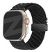 Bandz Correa nylon 'Wave' con P-buckle Apple Watch (negra)